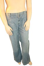 LAUREN RALPH LAUREN SEAMED BOOTCUT JEANS CANYON WASH 8 NEW