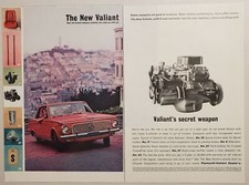 1962 Print Ad The 1963 Plymouth Valiant With Push-button Automatic Transmission 1962 Print Ad The 1963 Plymouth Valiant With Push-button Automatic Transmission