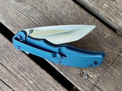 Linder Sierra Tanto Folder Blau Outdoor 