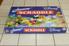 SCRABBLE JUNIOR DYSNEY Mattel 2002 Le plaisir de Scrabble avec tes amis Disney