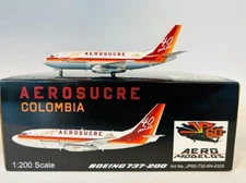 Aerosucre Boeing 737-100 1 :200 scale diecast  -Infligth-200 Jp60