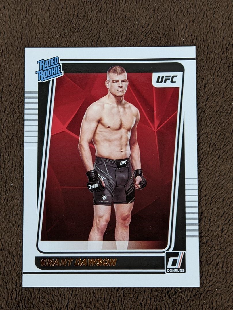 2022 DONRUSS UFC RATED ROOKIE 205 Grant Dawson - Lightweight
