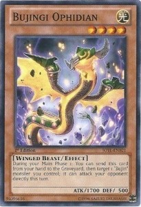 Bujingi Ophidian - JOTL-EN021 - Common - 1st Edition x3 - Near Mint