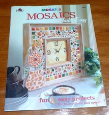 MOSAICS MADE EASY home decor garden instruction pattern design by PLAID