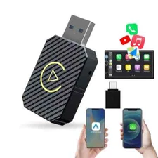 Wireless CarPlay & Android Auto Smart AI Box | Wired to Wireless Adapter