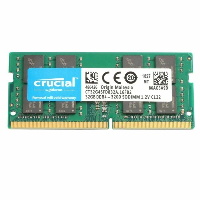 SO-DIMM DDR4 SDRAM 64 GB Total Capacity Memory (RAM) for sale | eBay