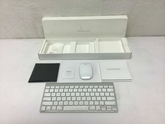 Apple A1314 & A1296 Wireless Keyboard and Mouse Combo - White for