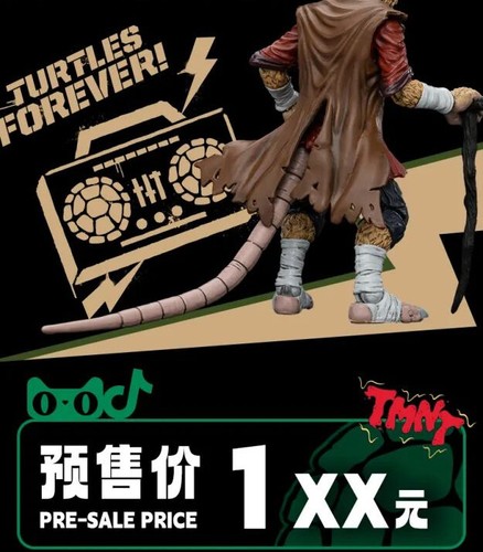 JOYTOY 1/18 TMNT SPLINTER APRIL ONEIL New instock - Picture 6 of 27