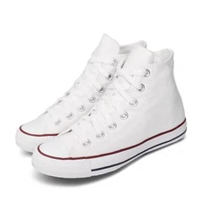 Converse Chuck Taylor All Star Hi Top White Canvas Men Unisex Shoes M7650C
