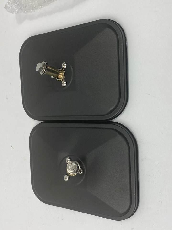 Espejos retrovisores Jeep (2) de liberación rápida rectangulares Wrangler 97-corriente. Foto 4 de 4