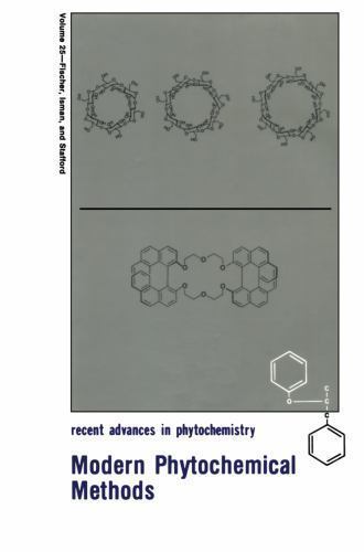 Murray Isman Recent Advances in Phytochemistry Ser.: Modern Phytochemical Methods by ...