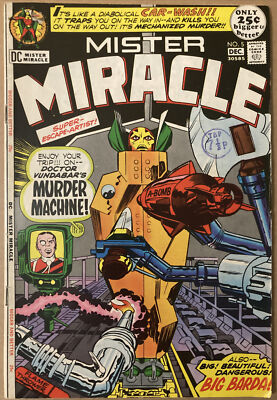 Mister Miracle #5 December 1971 1st App Virman Vundabar Jack Kirby Nice Key  