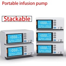4.3 inch Touch Screen Infusion pump Stackable Type Human or Veterinary Use