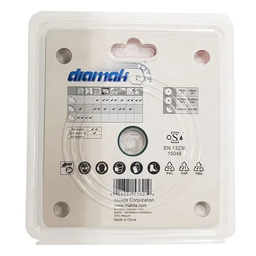Disque diamak 125mm diamant sec - MAKITA D-65230 - Photo 3/3