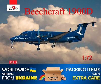 Beechcraft 1900D 1982 Year 1/72 Scale Plastic Model Kit Amodel 72311