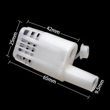 10Pcs Queen Bee Cages Beekeeping Protection Queen Bee Isolation Plastic White Mo