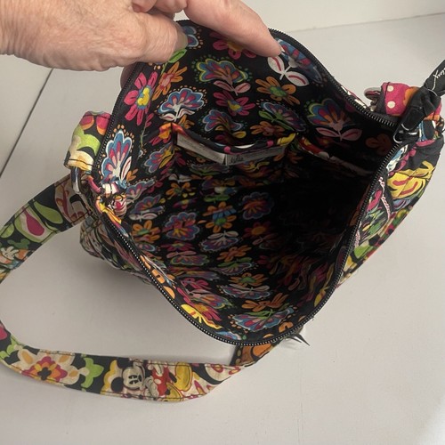 Vera Bradley Disney Parks Midnight Mickey Minnie Hipster Crossover Tasche - Bild 6 von 10