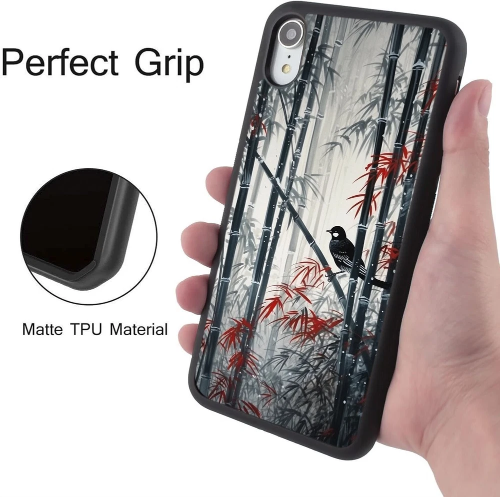 Phone Case Bird Red snow branch For Google Motorola Moto Apple iPhone