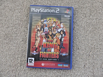 The King of Fighters PlayStation 2 in französischer Sprache mit Handbuch