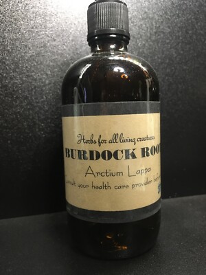 Burdock Root Tincture (Arctium Lappa) Apothecary Alternative Health