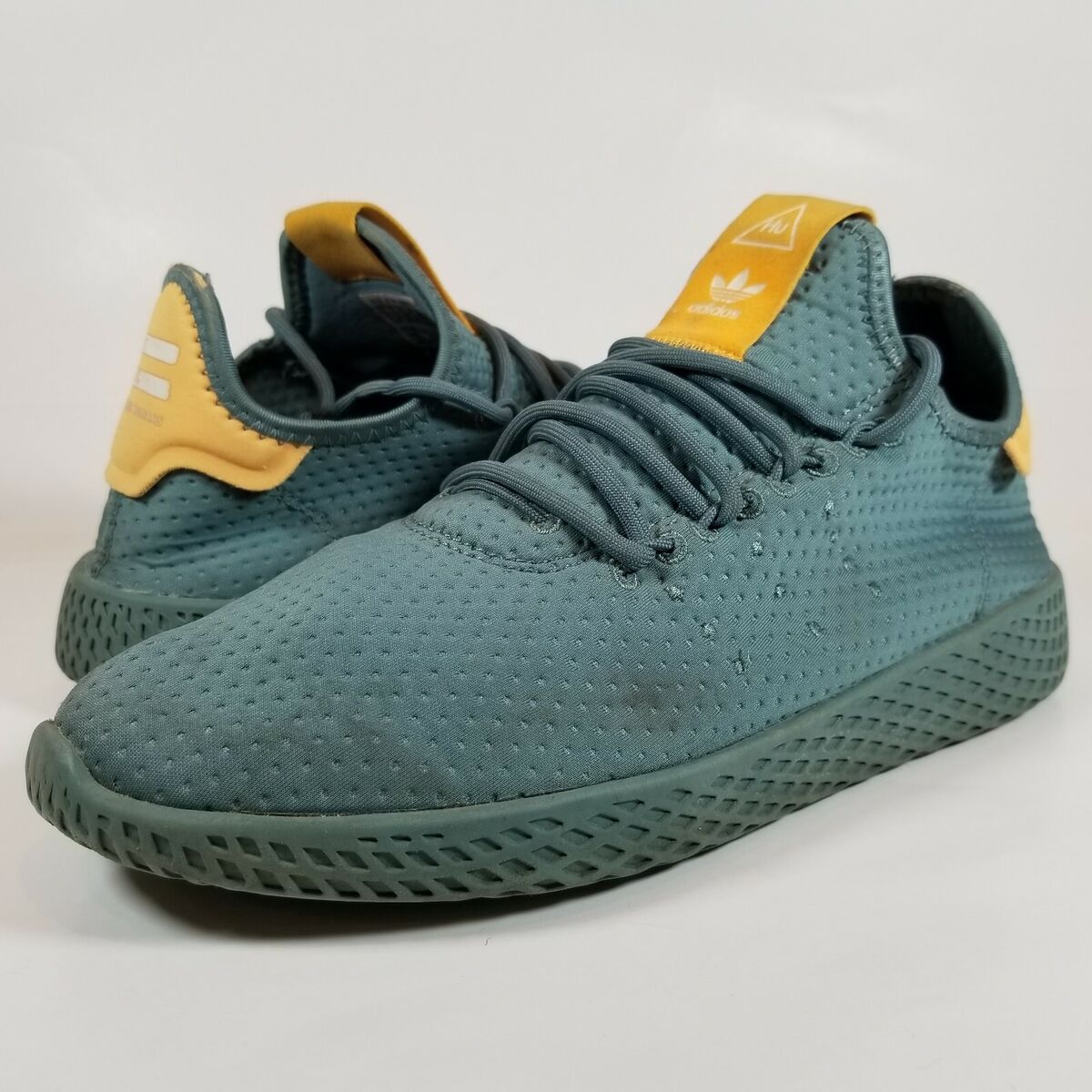 afwijzing effectief scherm Adidas Pharrell Williams Tennis Hu Sneaker Shoes Blue Men&#039;s Size 6 /  Women&#039;s 7 | eBay