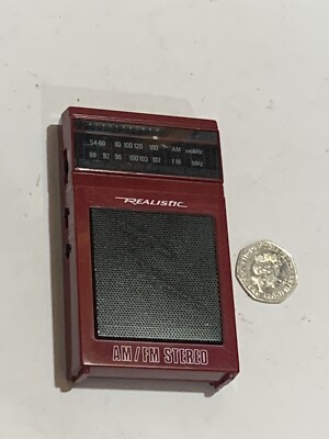 Vintage Realistic Tandy Micro Miniatur Radio sehr selten