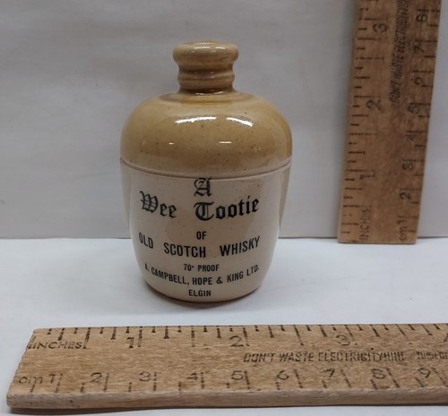A Wee Tootie of OLD SCOTCH WHISKY - EMPTY mini JUG - listing #613251 - Picture 2 of 9