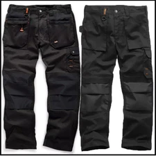 Scruffs WORKER PLUS / Worker Trousers | Trade Hard Wearing Work Trousers BLACK 