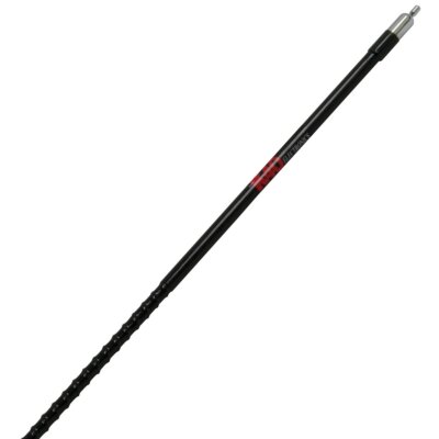K40 SF-200K Black 2' 500W Superflex Tunable Fiberglass CB Whip Antenna Brand New