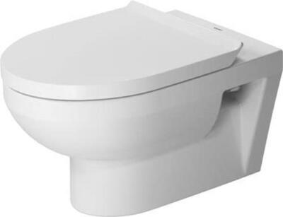 Toilet wall mounted 54cm DuraStyle washdown model white rimlessUS