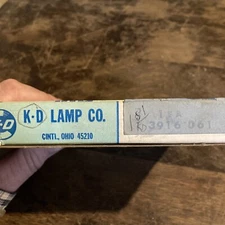 K-D Lamp Company 3916-061 Round Red Replacement Lens