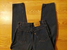 Levi's Jeans Relaxed Tapered Vintage 15951 USA Mom Jeans 31 X 30 Blue Denim