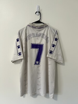 Real Madrid Home 1994/95 Butragueño #7 (XL) | eBay