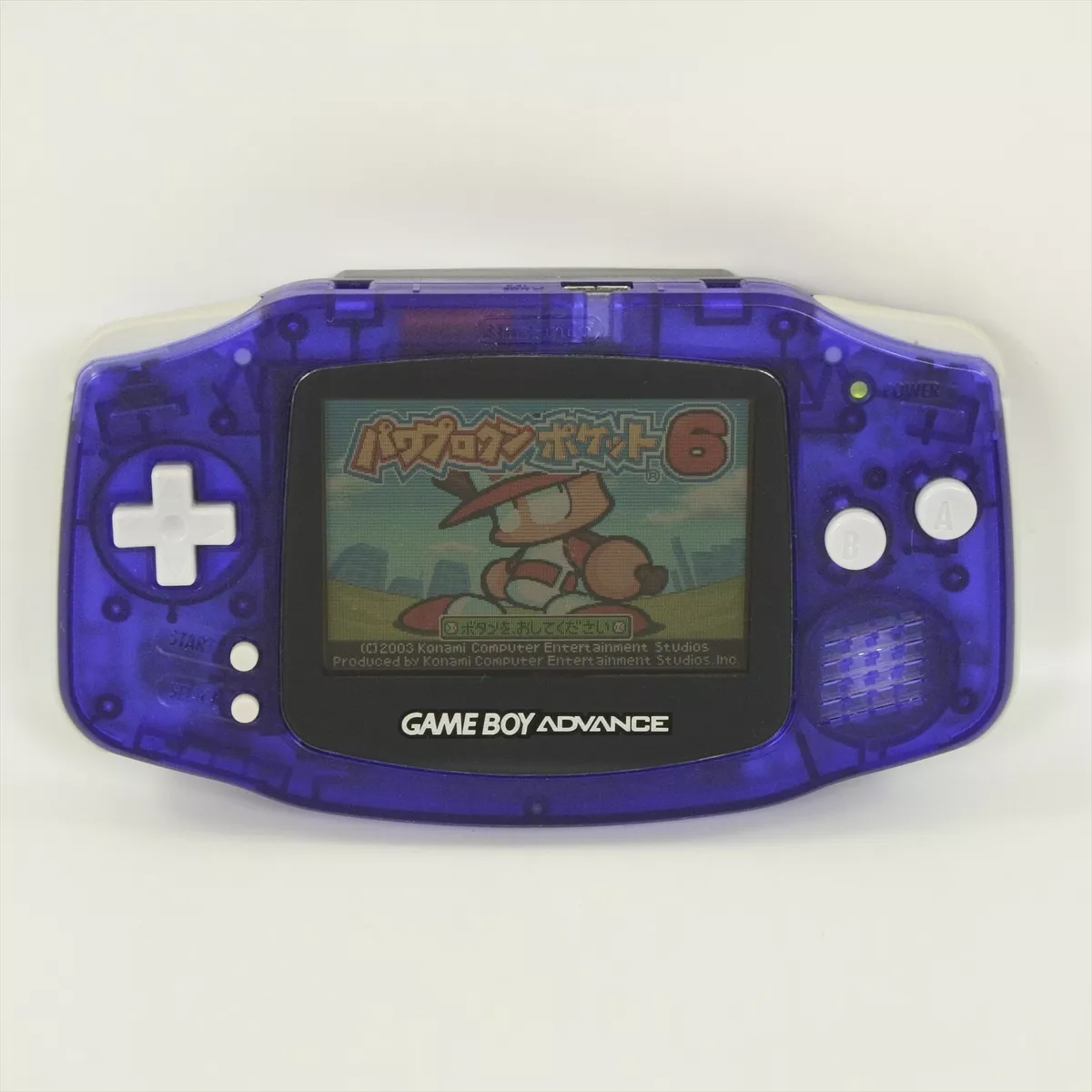 Gameboy Advance Midnight Blue AGB-001 Console Nintendo AJ16752172