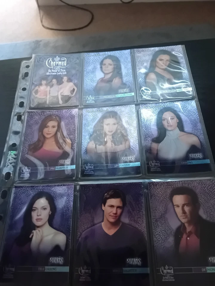 Charmed The Power Of Three 2003 Piper Halliwell Power Complete Set 1-9 - Image 2 of 2