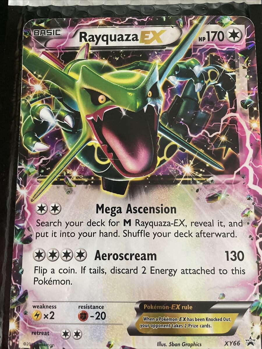 Rayquaza EX XY69 (XY Black Star Promo) (XY69) [First Partner Pack Jumb –  Pokemon Plug