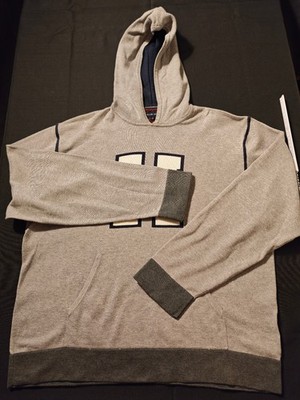 TOMMY HILFIGER    Hoodie   Gr. XL   grau   Achselweite : ca 59cm  TOP