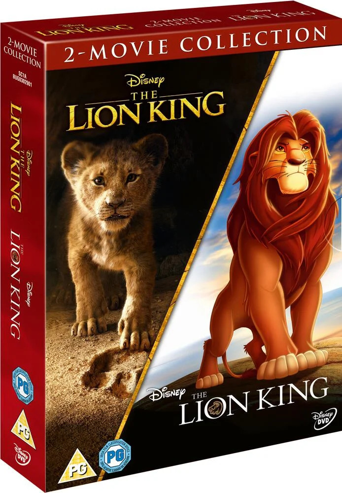 Disney The Lion King 2-Movie Collection DVD 1994 & 2019 BRAND NEW & SEALED - Image 5
