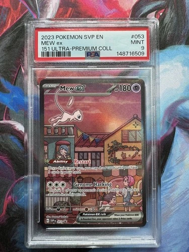 2023 POKEMON 151 ULTRA-PREMIUM COLLECTION PROMO #053 MEW EX PSA 9