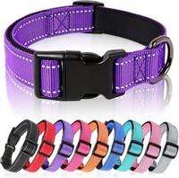 Hundehalsband, Hundehalsband Aus Nylon, Reflektierend Halsband Hund Mit Weich