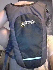 Bass Pro Shops Eclipse Hiking Hydration Fluids Backpack 1.5L Gray Reflective 
