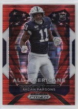2021 Panini Prizm Draft Picks All-American Red Pulsar Micah Parsons #188 5i2