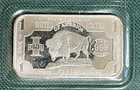 One Troy Ounce Fine Silver Bar 999 Bullion North American Buffalo Seale Brandnew