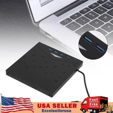 7 in 1 External CD/DVD Burner Drive USB 3.0 Type-c Type A CD-ROM Laptop UE