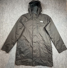 The North Face Boys XL Black Hooded Jacket DryVent Full Zip Youth 14/16