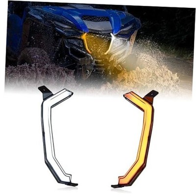 Turn Signal Fang Lights for Yamaha RMAX 1000, Front Grille Fang Accent