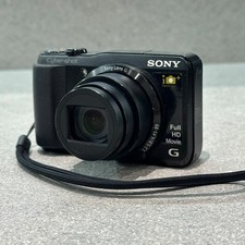 Sony Cyber-shot DSC-HX20V Compact Digital Camera 18.2MP Black 20x Zoom - Tested