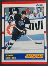 1990-91 Score - Magician Wayne Gretzky #338