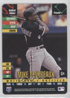 1995 Donruss Top of the Order Mike Devereaux c7w