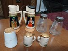 Vtg German Salt and Pepper Shaker Lot Of 7 / 6 Piece Set And 1 Extra — photo 3